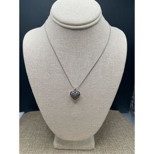 Brighton "One Love" Crystal Magnetic Heart Pendant Necklace